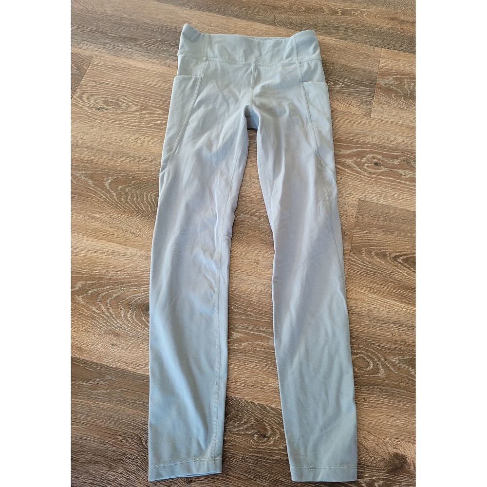 Athleta Girl High Rise Stash Pocket Leggings Tights Athletic XL/14 #9